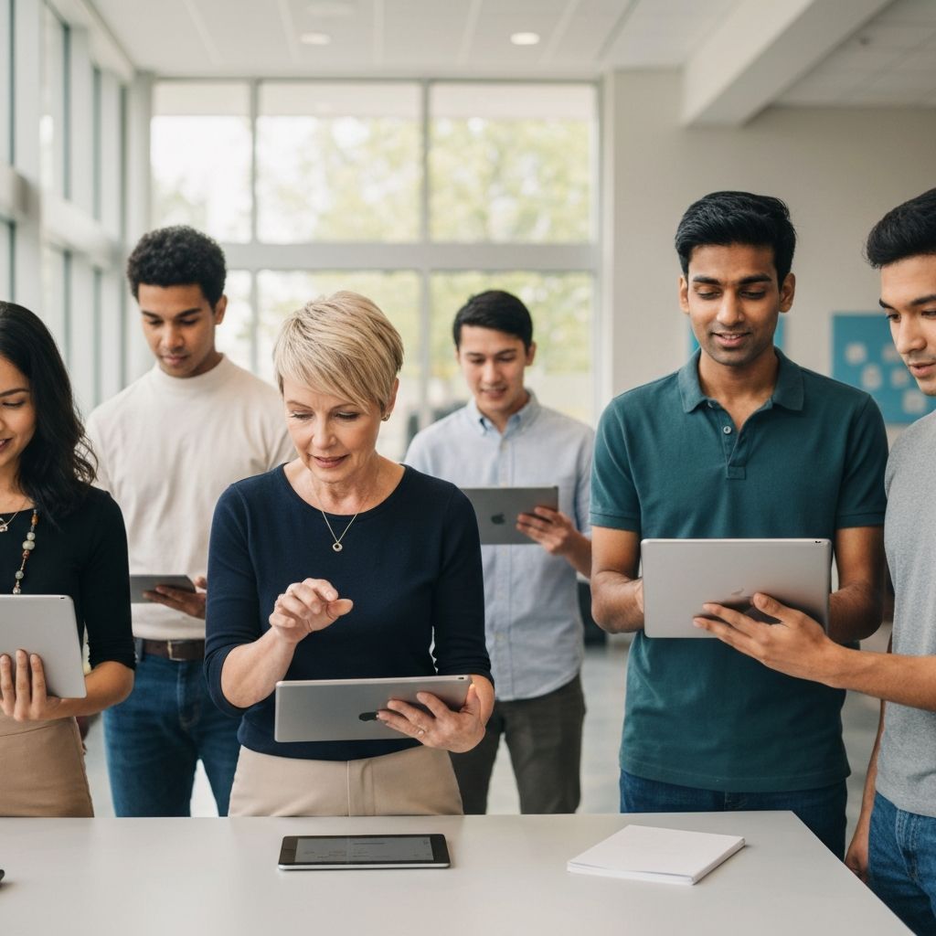 A wheelchair user independently navigates a municipal website on their laptop.